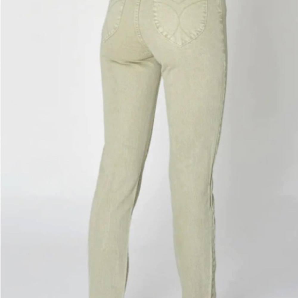 Anthropologie FreePeople brand—Rollas Dusters high rise jean in stone